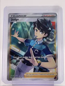 JUDGE 2022 POKEMON SWSH SILVER TEMPEST TRAINER GALLERY ULTRA RARE TG25 Q4561 - Image 1