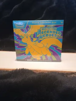 Pokemon Ascended Heroes ETB TCG Mega Evolution Elite Trainer Box Factory Sealed - Image 1