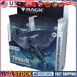 MTG Magic the Gathering Tarkir Dragonstorm Collector Booster Box Sealed- NEW - Image 1