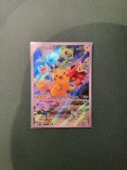 Pikachu Pokemon Center Stamped Scarlet & Violet Promo SVP 027 Sealed!!! - Image 1