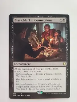 Black Market Connections Commander Legends: Battle for Baldur's Gate Regular - Image 1