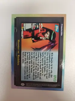 Pokemon Topps EP23 Haunter vs. Kadabra TV Animation Blue Logo NM - Image 2