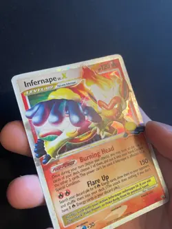 Infernape LV.X DP10 | 2007 Pokemon Diamond & Pearl Black Star Promo Holo | MP - Image 3