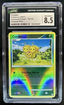2007 Pokemon Diamond & Pearl Combee Reverse Holo #79/130 CGC 8.5 - Image 1