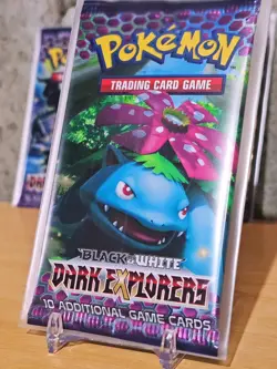 Pokemon Black and White Dark Explorers Booster Packs (4) FULL ART SET - Image 3