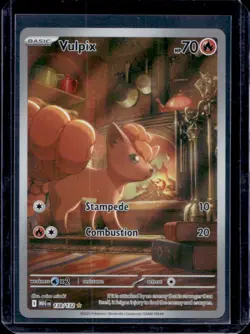 2025 Pokemon Mega Evolution Vulpix Illustration Rare #138/132 - Image 1