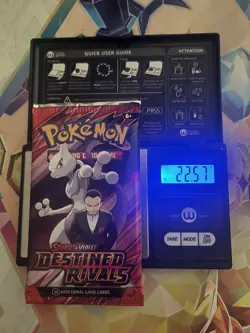 (VERY HEAVY) 22.57g Pokemon TCG Destined Rivals Booster Pack (SEALED)✅ - Image 1