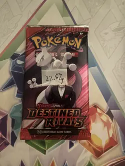 (VERY HEAVY) 22.57g Pokemon TCG Destined Rivals Booster Pack (SEALED)✅ - Image 2