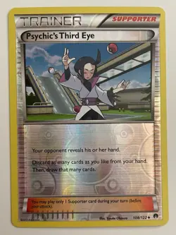 Psychic's Third Eye 108/122 Pokemon TCG XY Breakpoint Reverse Holo LP - Image 1