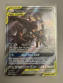 Pokemon Umbreon & Darkrai GX SM241 Sun & Moon Promo Holo HP270 English TCG - Image 2