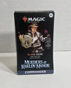 Murders at Karlov Manor Commander Deck - Blame Game MTG BRAND NEW - Image 1