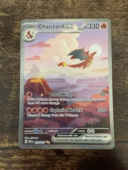 Pokemon Charizard ex 199/165 Special Illustration Rare Holo Scarlet & Violet 151 - Image 1