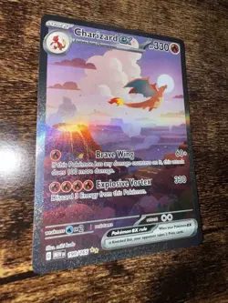 Pokemon Charizard ex 199/165 Special Illustration Rare Holo Scarlet & Violet 151 - Image 3