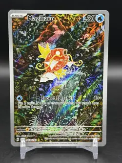 Magikarp 203/193 Illustration Rare Sv02: Paldea Evolved Pokemon English NM - Image 1