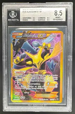 0021 Alakazam 2016 Pokemon XY Fates Collide #125 BGS 8.5 - Image 1