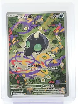 SHROODLE 2025 POKEMON MEGA EVOLUTIONS ILLUSTRATION RARE 149/132 Q5677 - Image 1