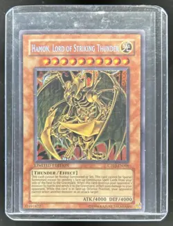 2006 Yu-Gi-Oh! Limited Hamon, Lord of Striking Thunder #CT03-EN006 - Image 1