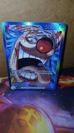 Buggy OP09-042 Leader Parallel One Piece Card Emperors in the New World English - Image 5