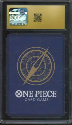 2025 One Piece Premium Booster Vol 2 Secret Rare Roronoa Zoro Pristine CGC 10 - Image 2