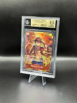 BGS 9.5 Monkey.D.Luffy SR ST10-006 Treasure Booster Set - Image 2