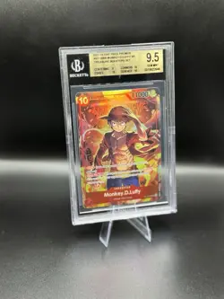 BGS 9.5 Monkey.D.Luffy SR ST10-006 Treasure Booster Set - Image 3