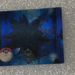 Pokemon Vintage Japanese Meiji 3D Lenticular Plastic Card - No.41 Koffing #3249 - Image 4