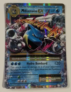 Blastoise EX 21/108 XY - Evolutions Ultra Rare Pokemon Card LP - Image 1