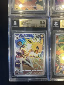 BGS 9.5 Pokemon Card 151 Japanese Ar Art Rare 4Card Set Bulk Charizard CHR - Image 4
