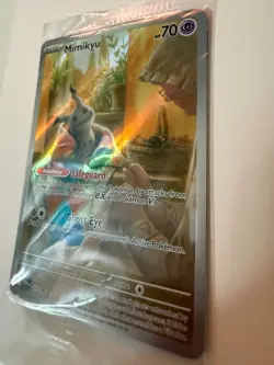 Mimikyu 075 Sv: Scarlet & Violet Promo Cards Holo (still sealed) - Image 3