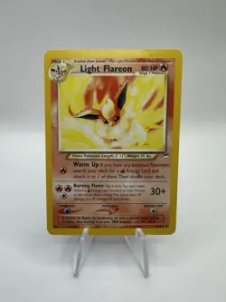 Pokemon Light Flareon TCG Neo Destiny 46/105 Regular LP Uncommon Card Unlimited - Image 1