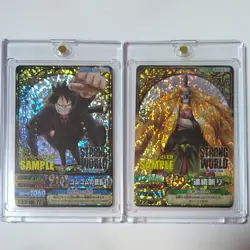 Data Carddass One Piece One Piece Berry Match Part 3 Sample Card Monkey D. Luffy - Image 1