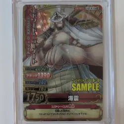 Data Carddass One Piece One Piece Berry Match W Volume 10 Sample Card Shiki Edwa - Image 4