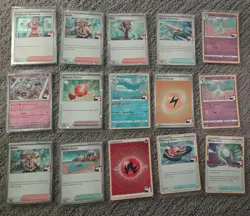 Pokemon Prize Pack League Play Stamped Card Lot 4 holo - Image 1