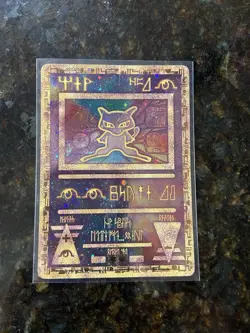 Pokemon Ancient Mew 1 Miscellaneous Cards & Products Holo Promo 30 HP - Image 1