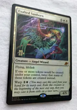 Exalted Sunborn Edge of Eternities Prerelease Promos - Near Mint Foil - Image 2