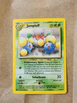 Pokemon Jumpluff Neo Revelation Holo Card 9/64 LP - Image 1