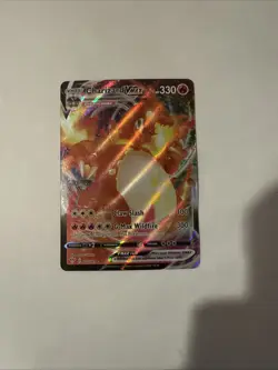 Pokemon TCG Charizard VMAX Darkness Ablaze Holo Ultra Rare Card 020/189 NM - Image 1