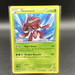 Pokemon Genesect BW101 Black & White Promo Basic 110 HP Regular Card - Image 1