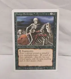 Drudge Skeletons 1994 Magic The Gathering (MTG) Revised Near Mint - Image 1
