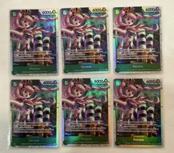 One Piece OP14-033 Perona SR 6 Cards Lot English - Image 1