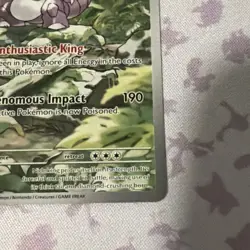 Pokemon TCG Nidoking Scarlet & Violet 151 Illustration Rare Card 174/165 - Image 4