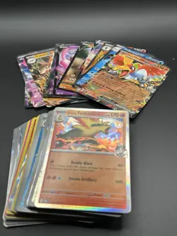 600 +Pokemon Card Bulk Lot – 125 Holo/Rev – 12 V/EX/Full Art – Modern –No Energy - Image 1