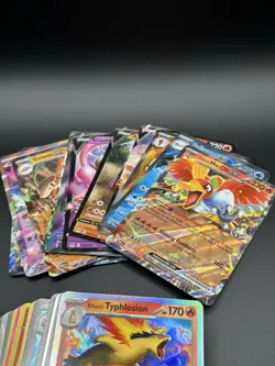 600 +Pokemon Card Bulk Lot – 125 Holo/Rev – 12 V/EX/Full Art – Modern –No Energy - Image 2