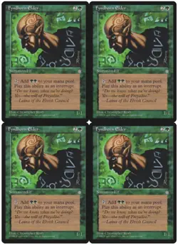 MTG Fyndhorn Elder x4 Ice Age Uncommon NM/LP Playset - Image 1
