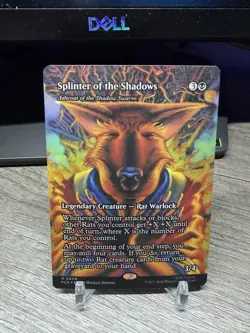 Splinter Of The Shadows Mythic Foil Borderless MTG TMNT 0006 - Image 1