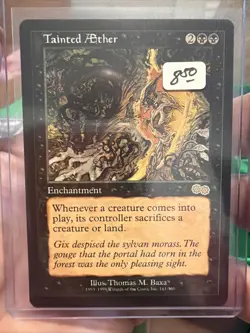 Tainted Aether Urza's Saga Regular Magic The Gathering MTG - Image 1