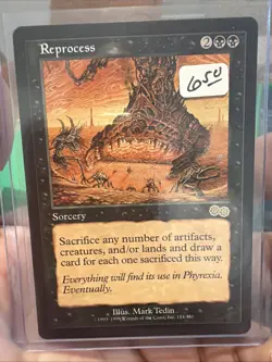 Reprocess Urza's Saga Regular Magic The Gathering MTG - Image 1