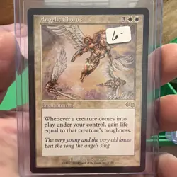 Angelic Chorus Urza's Saga Magic The Gathering MTG - Image 1