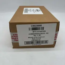 Magic The Gathering Starter Commander Deck Sealed Case Sealed - Image 1