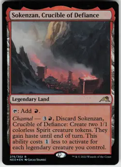 Foil Sokenzan, Crucible of Defiance 276 Kamigawa: Neon Dynasty R - Image 1